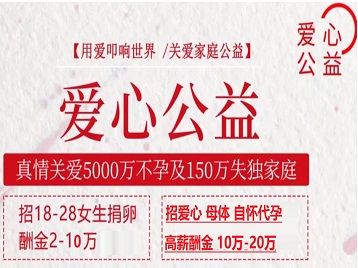 张掖市捐卵助孕生子 爱心志愿者招募
